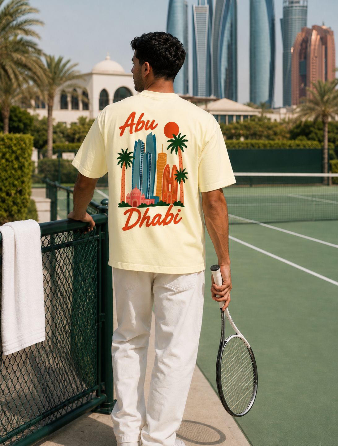 The Abu Dhabi Skyline Club Tee - thumbnail 2